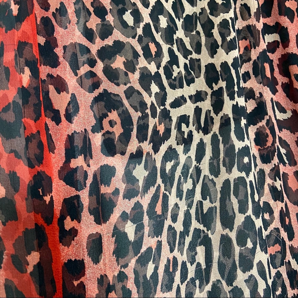 Equipment Signature Spotted Hyde Blouse Silk Med - Picture 9 of 9